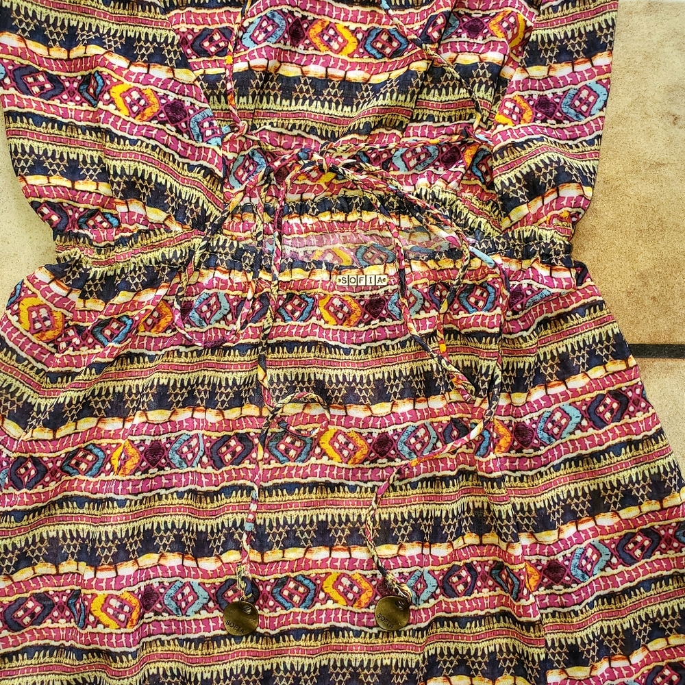 SOFIA by ViX Ghandi Sheer Backless Cover-up - Picture 7 of 13